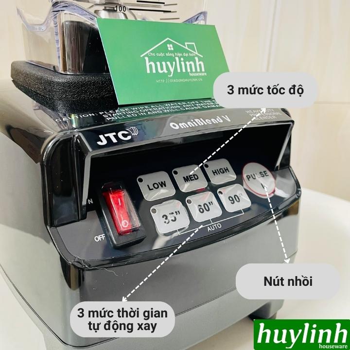Máy xay sinh tố công nghiệp JTC OmniBlend V-TM 800A-Hàng chính hãng