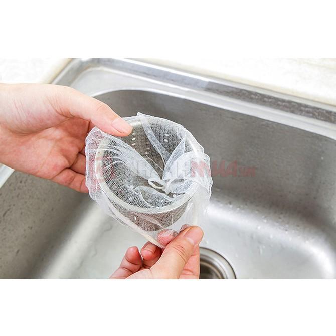 Sét 100, 50 Túi Lọc Rác Bồn Rửa Chén