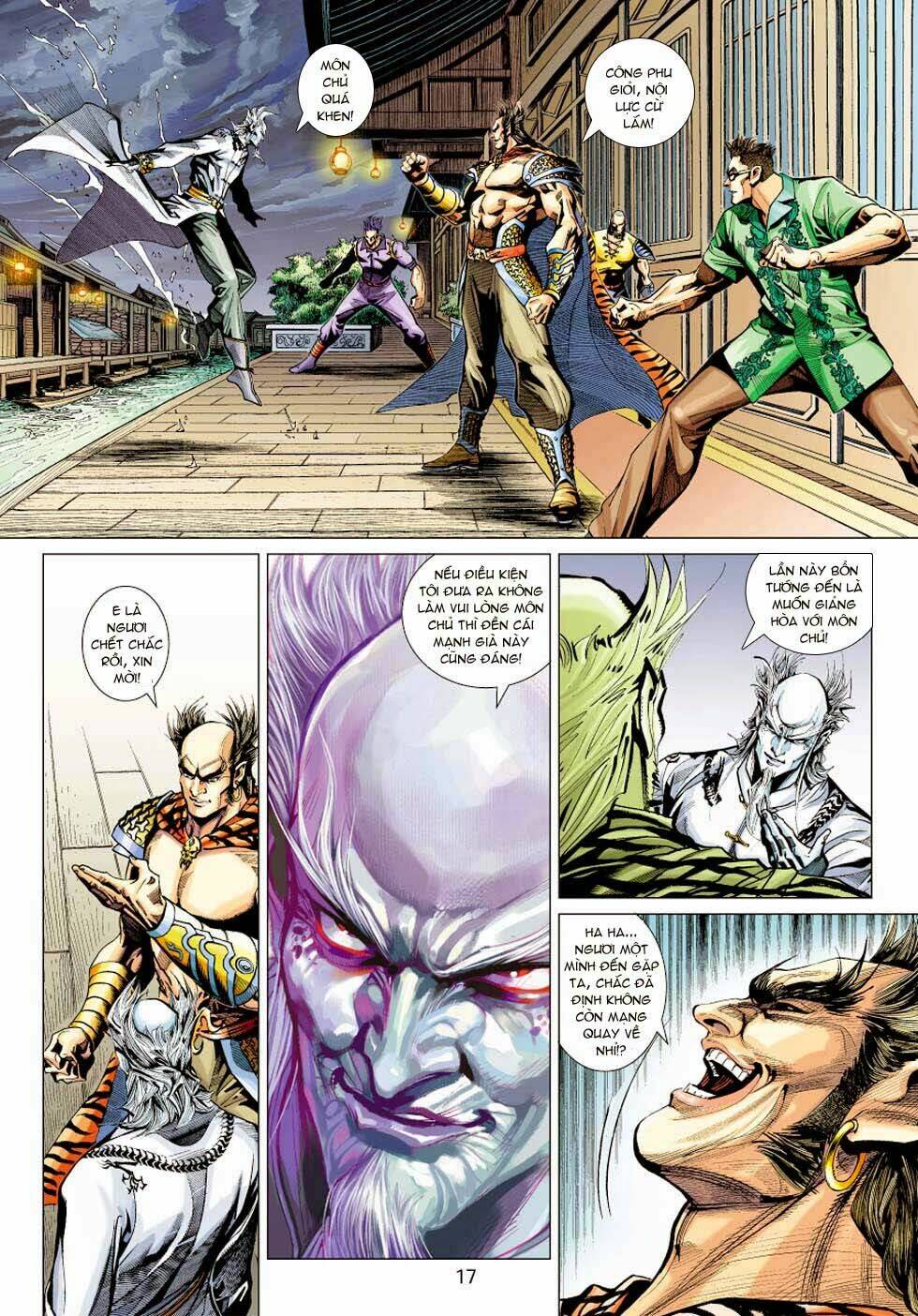 tân tác long hổ môn chapter 350 17