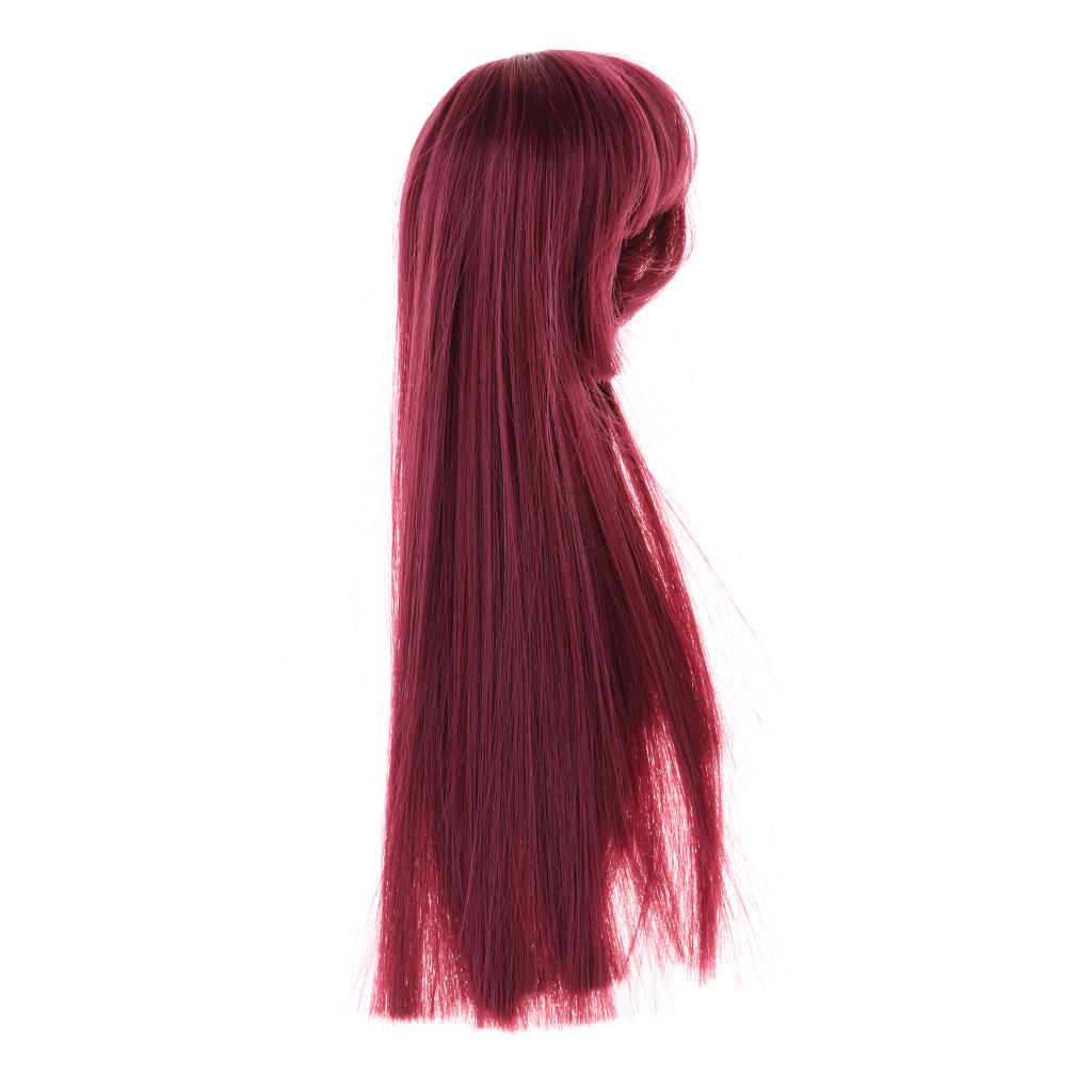 Doll Full Wig Hair 1/4 Synthetic Hair Dolls Wig Hairpiece for  Making