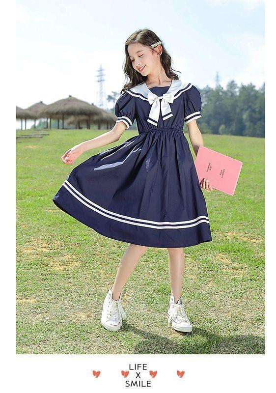 DONGSHOP HOT Trẻ em ăn mặc cô gái váy công chúa mùa hè 2022 phong cách phương Tây váy trẻ em lớn mùa hè cô gái váy mùa hè