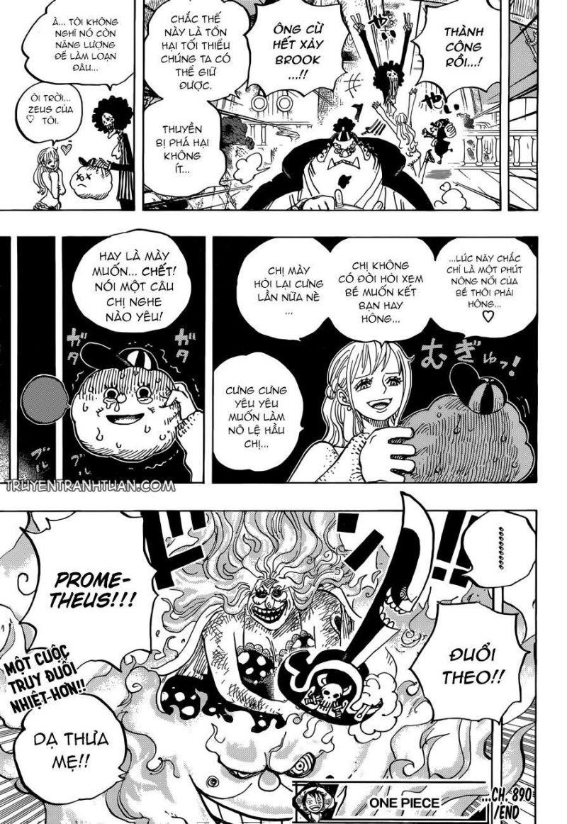 đảo hải tặc - one piece chapter 890 15