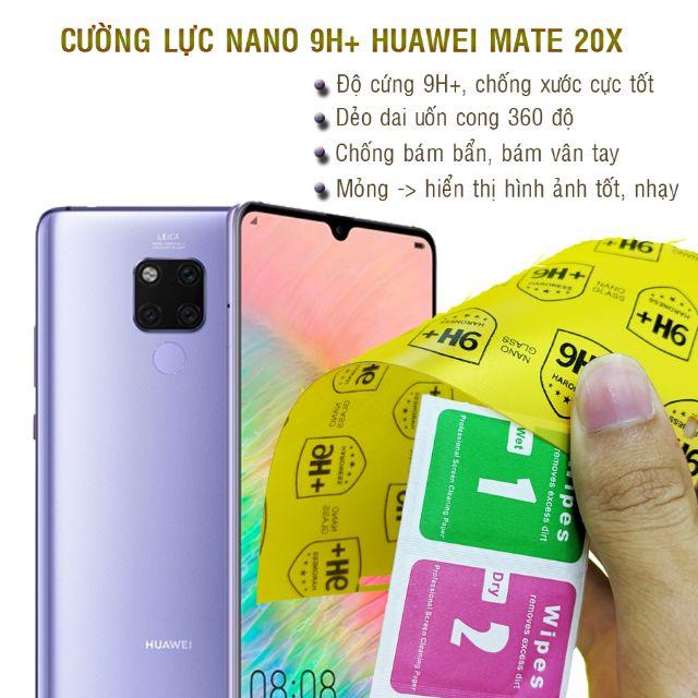 Dán cường lực nano dẻo 9H+ dành cho  Huawei Mate 20x