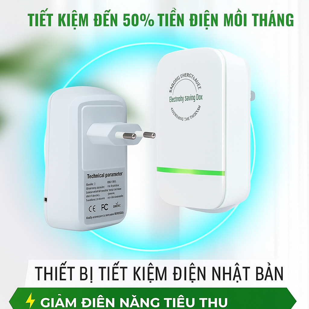 Thiết Bị Siêu Tiết Kiệm Điện Nhật Bản – Mẫu Mới, Giảm Đến 30% Hóa Đơn Điện