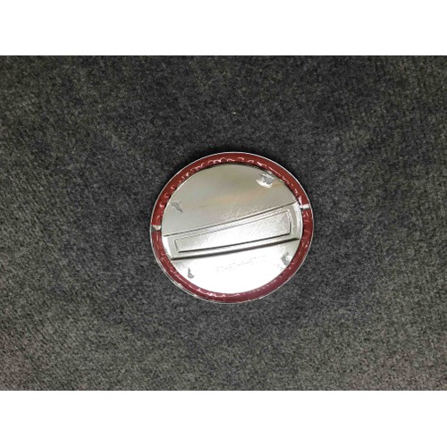 Nắp bình xăng KIA SOLUTO 2021 mạ crom- ốp trang trí nắp xăng xe hơi
