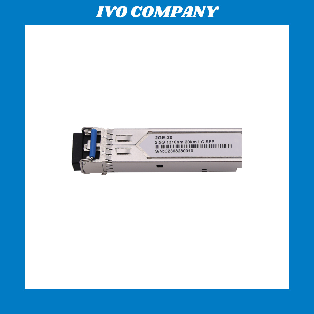 Module SFP LC 2FO 2.5Gbps Single Mode Dual Fiber