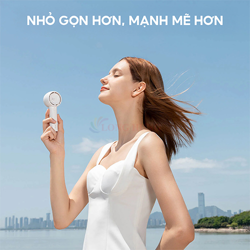 Quạt mini tích điện cầm tay Jisulife 2 in 1 Handheld Fan Life5 FA42-1 4500mAh - Hàng chính hãng