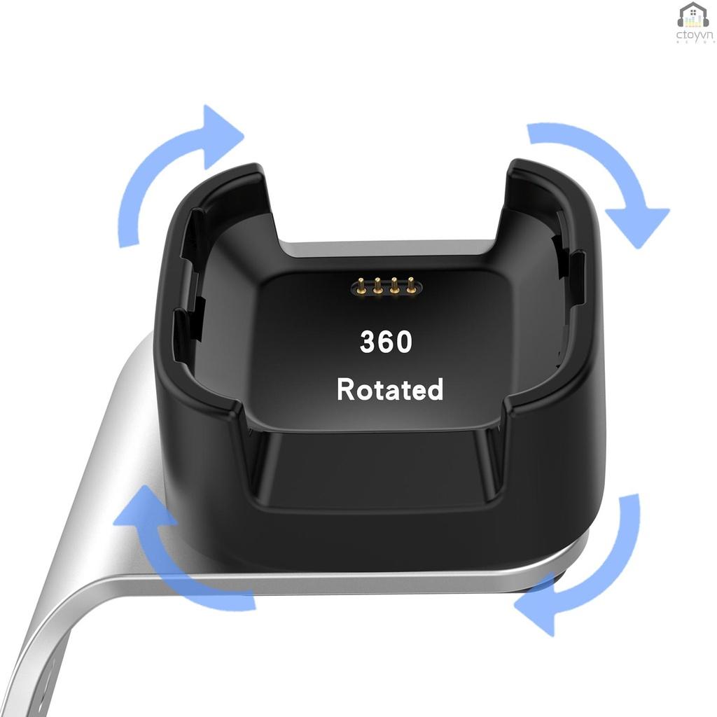 Đế sạc USB cho đồng hồ thông minh Fitbit versa/Fitbit versa lite/Fitbit versa SE