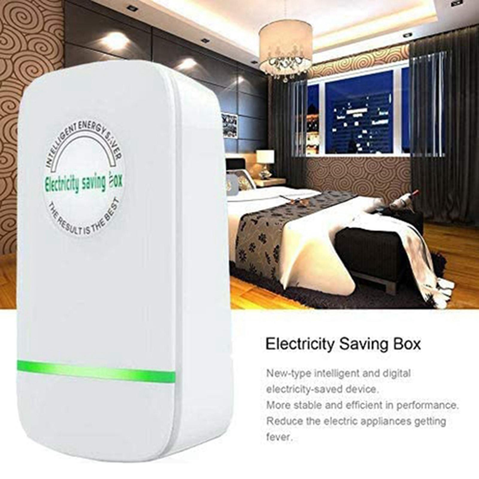 Portable Electricity Saving Box Power Energy Factor Saver 28KW AC90-250V US Plug