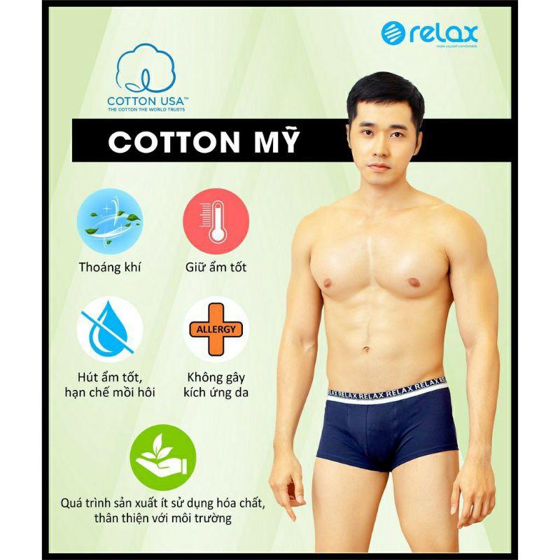 Quần lót nam Relax Rltk17( Vải cotton USA)