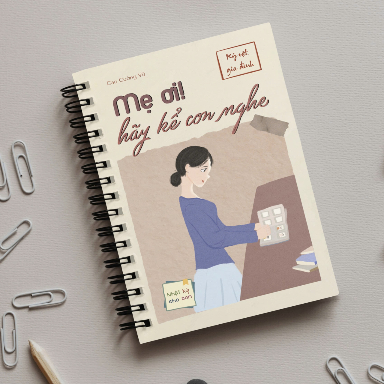 Sách Combo 2 Cuốn:  Mẹ Ơi Hãy Kể Con Nghe + Cha Ơi Hãy Kể Con Nghe (Cao Cường Vũ) - SBOOKS