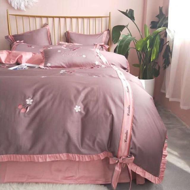 Bộ lụa thêu cao cấp 6 món