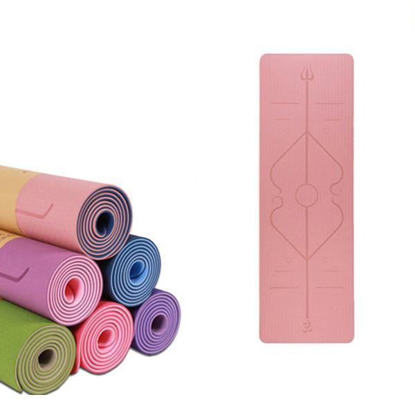 Thảm yoga định tuyến 2 lớp