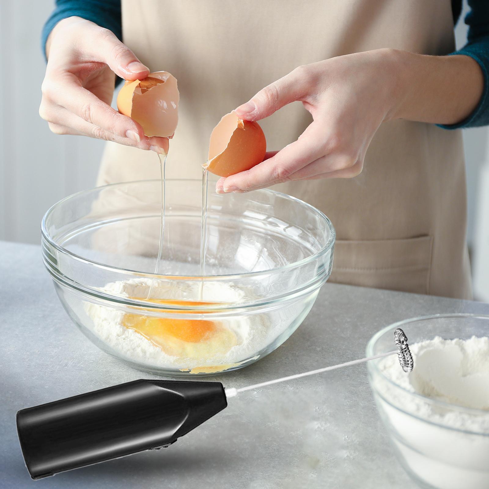 Milk Frother Drink Mixer Whisk Stainless Steel Spring Head Whisks