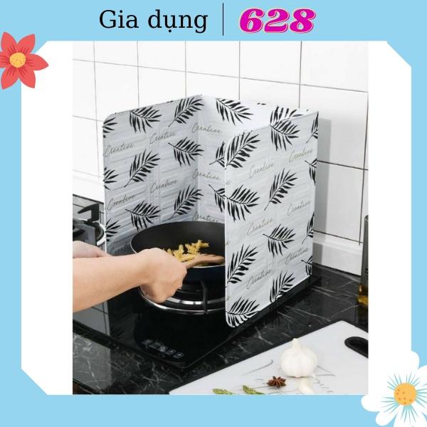 Vách Ngăn Tấm Chắn Chống Văng Dầu Mỡ Giữ Gìn Vệ Sinh Bếp Họa Tiết Nhiều Hình dễ dàng vệ sinh