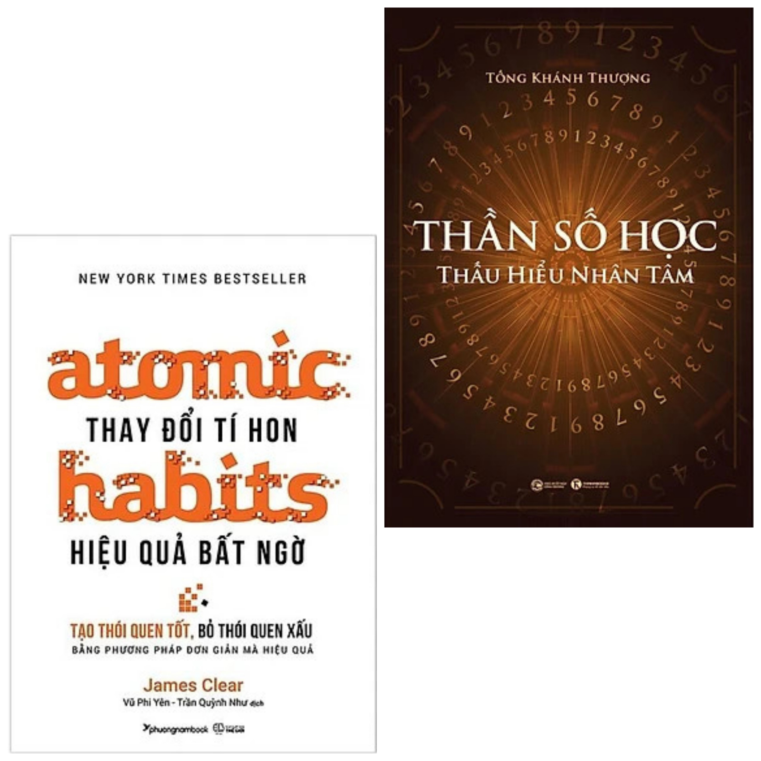 Combo 2 cuốn: Atomic Habits - Thay Đổi Tí Hon, Hiệu Quả Bất Ngờ