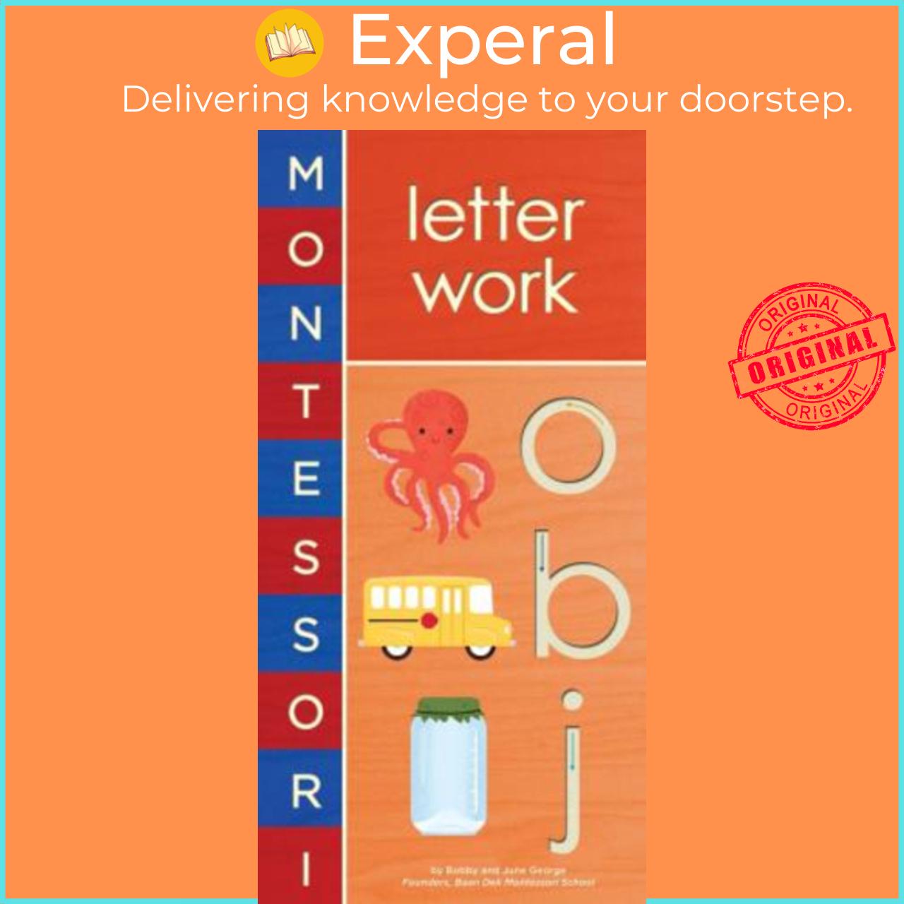 Sách - Montessori: Letter Work by Bobby George