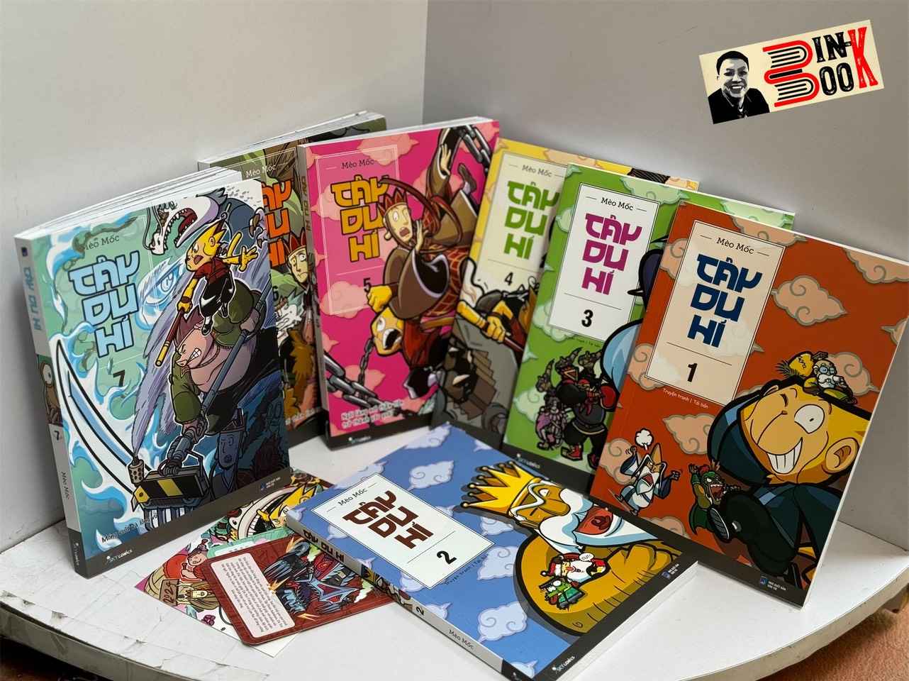 Combo 7 Tập Tây Du Hí Tập 1234567 - Mèo Mốc - Skybooks