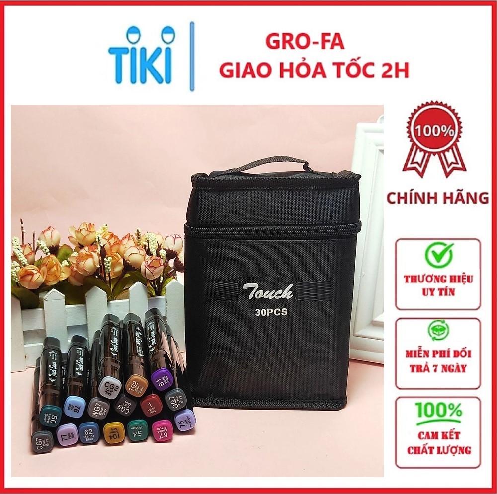 Bộ Bút 30 Màu Touch Chuyên Nghiệp - Hàng chính hãng