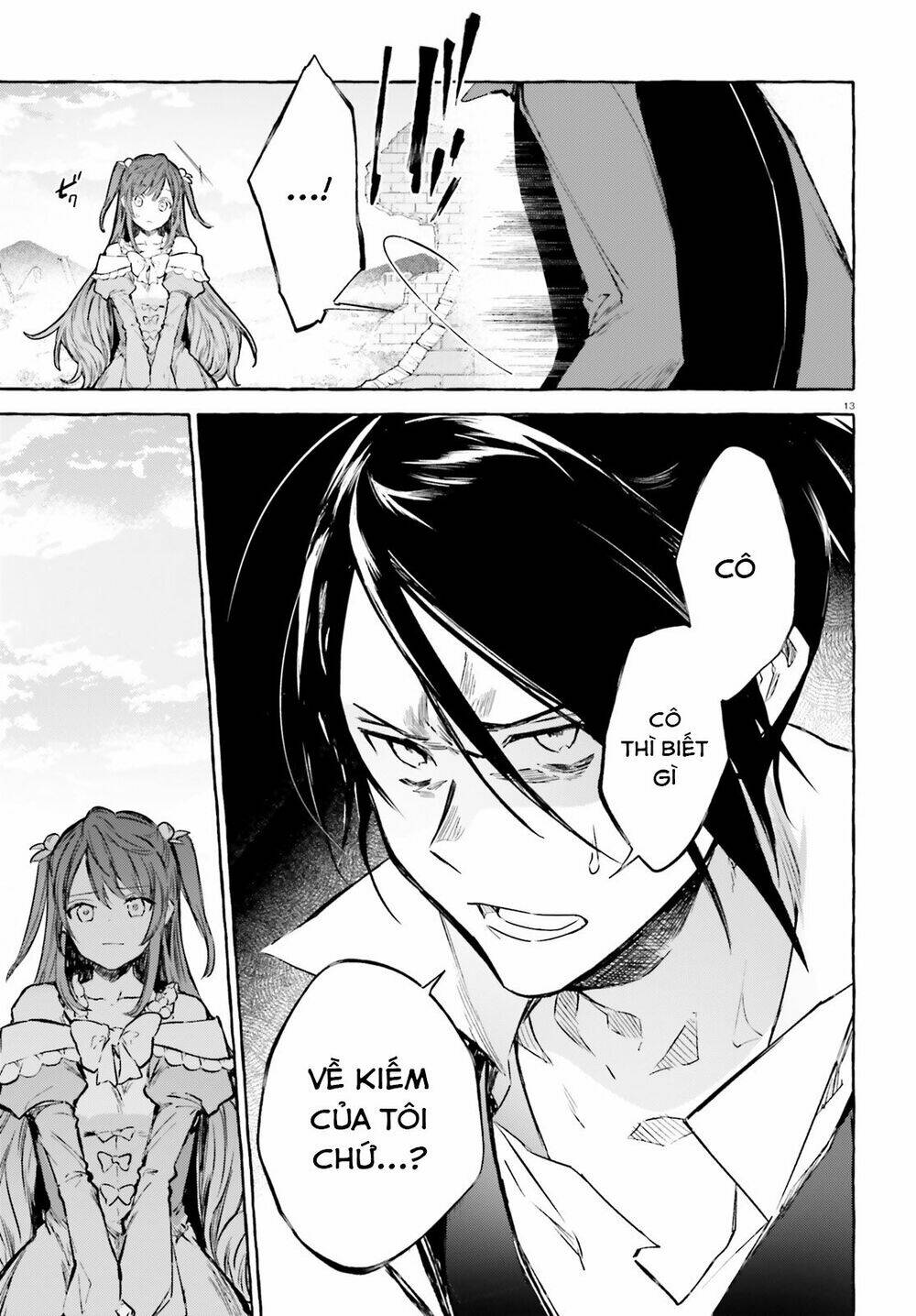 re:zero ngoại truyện: khúc tình ca của quỷ kiếm chapter 13 14