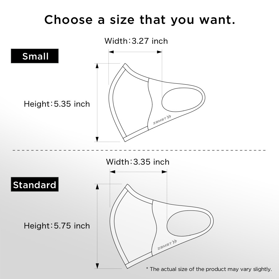 Khẩu trang thể thao ZAMST chính hãng MOUTH COVER