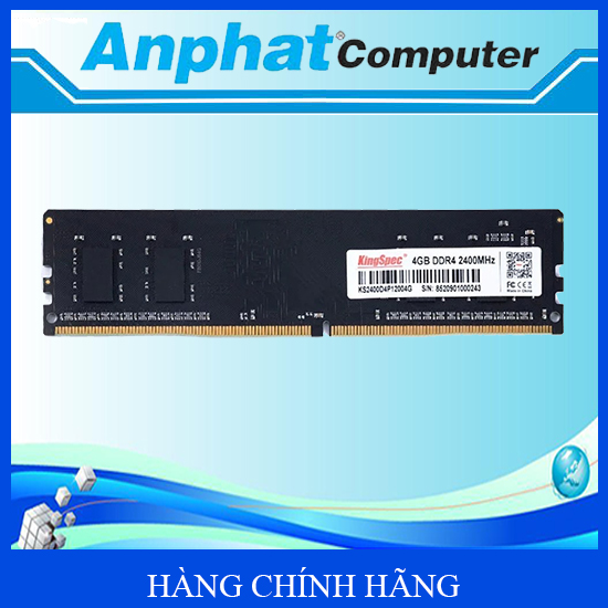 Bộ nhớ RAM PC Kingspec 4GB DDR4 2666MHz - Hàng chính hãng