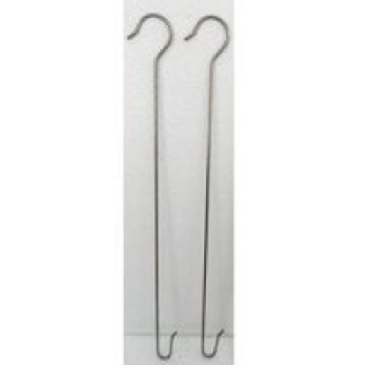 Móc inox 2 đầu chuyên dùng treo chậu hoa lan, cây hoa cảnh dài 50cm