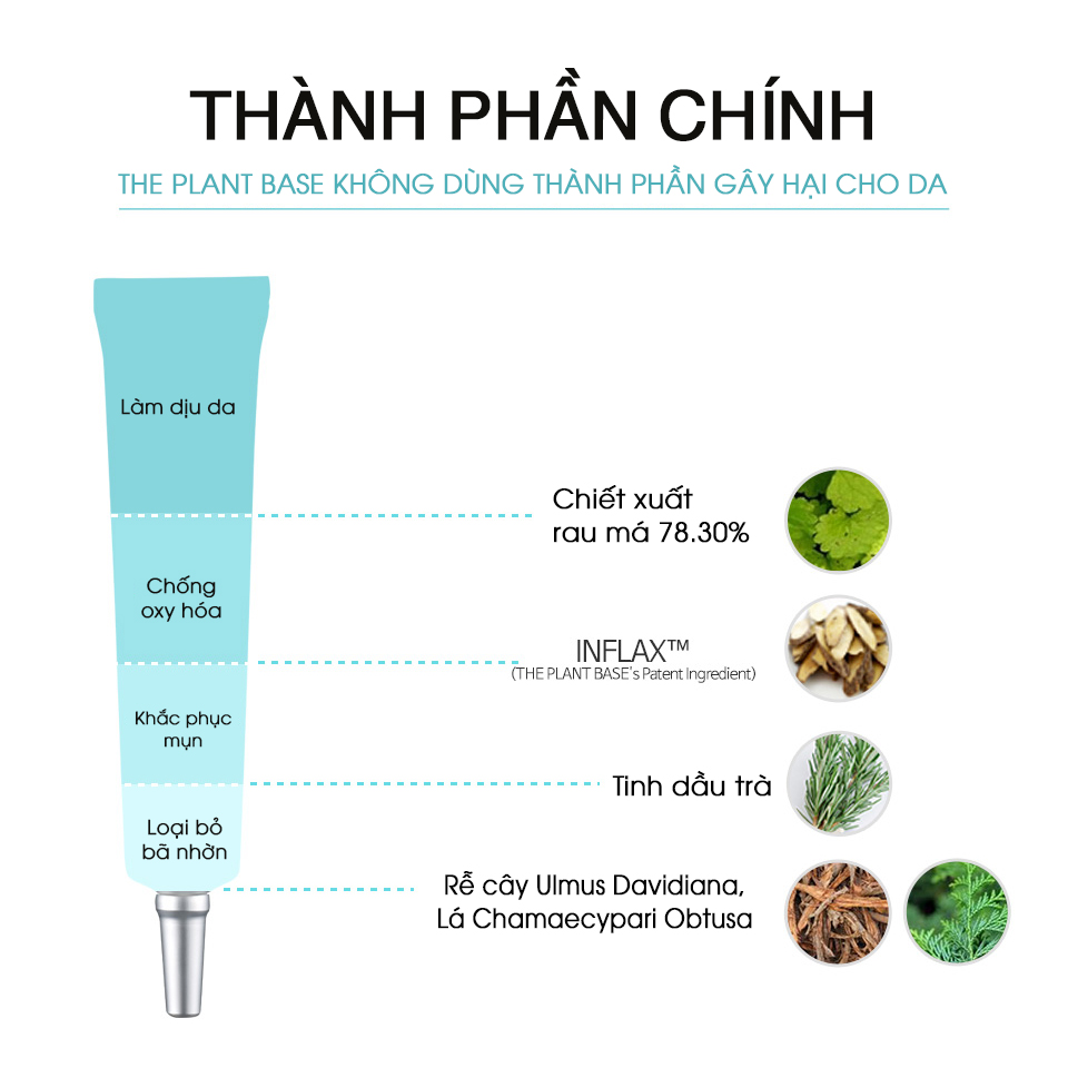 Gel hỗ trợ điều trị Mụn Ac Clear Magic Gel - The Plant Base - Loại bỏ các vấn đề về da