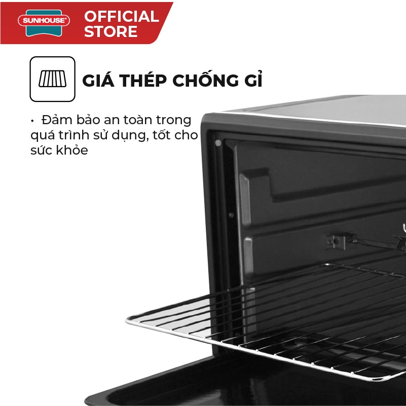 Lò Nướng Điện Sunhouse SHD4206 - Hàng chính hãng