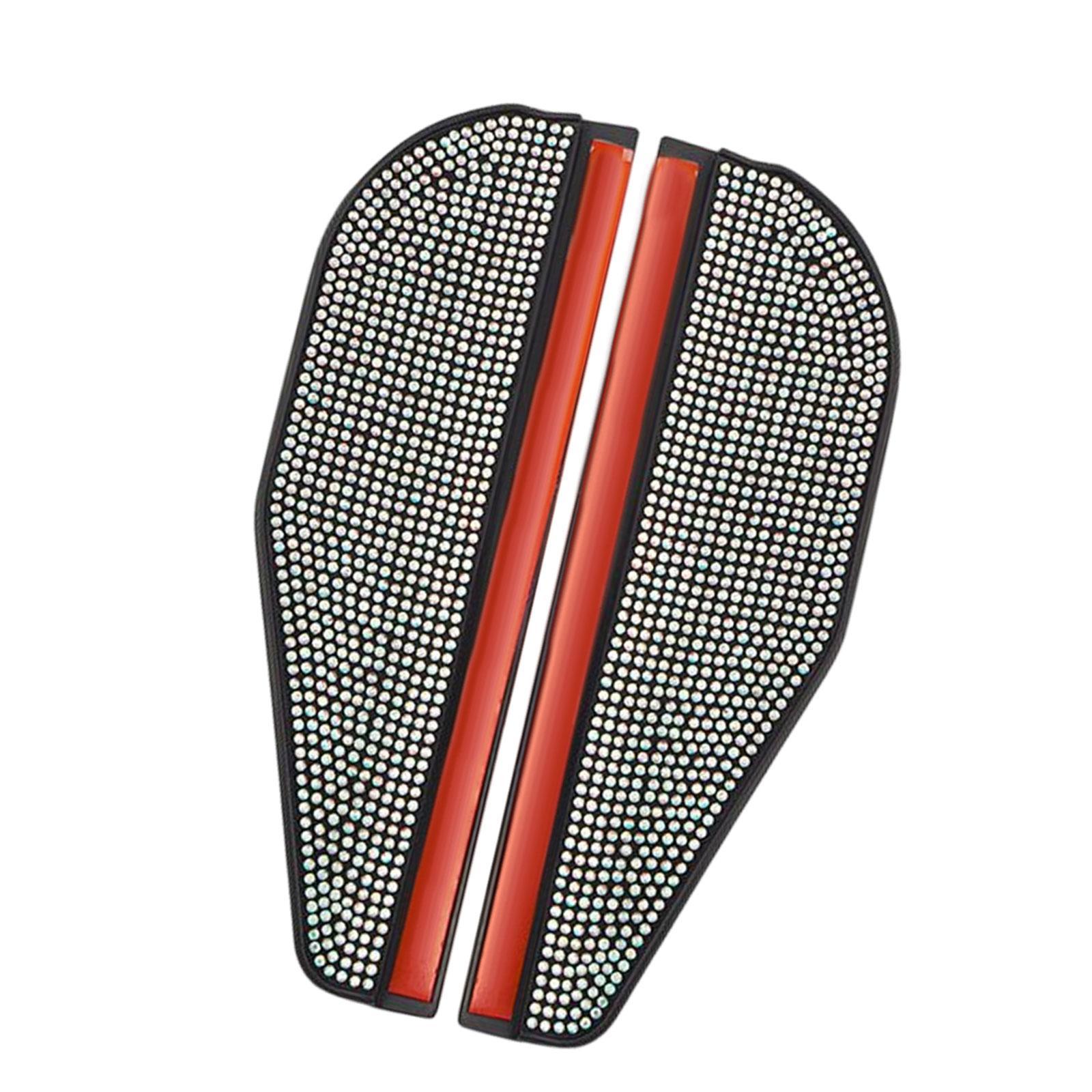 2x Universal Car Side Mirror Rain  Eyebrow Guard Accessories Protective Covers Sun Visor