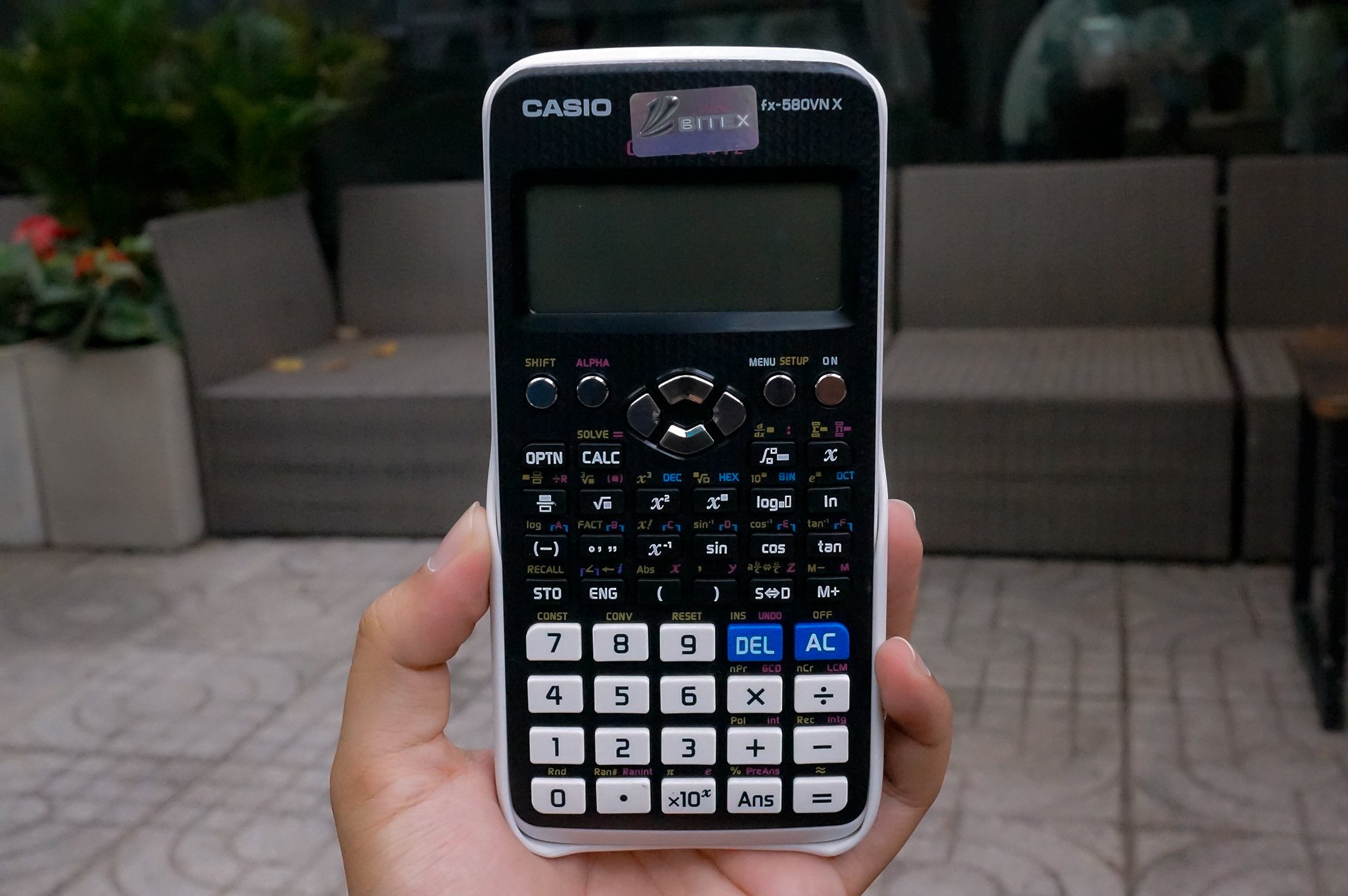 Máy tính Casio FX580VNX - Tặng 01 tập giấy Note Hàn Quốc