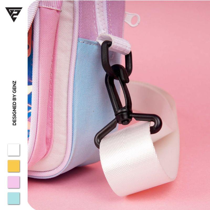 Túi đeo chéo ulzzang nam nữ GENZ phong cách unisex tone màu pastel năng động TA067