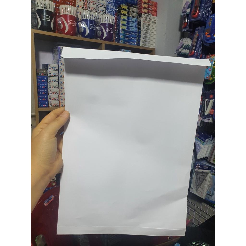 Bao thư / Bao hồ sơ TRẮNG A4 không chữ
