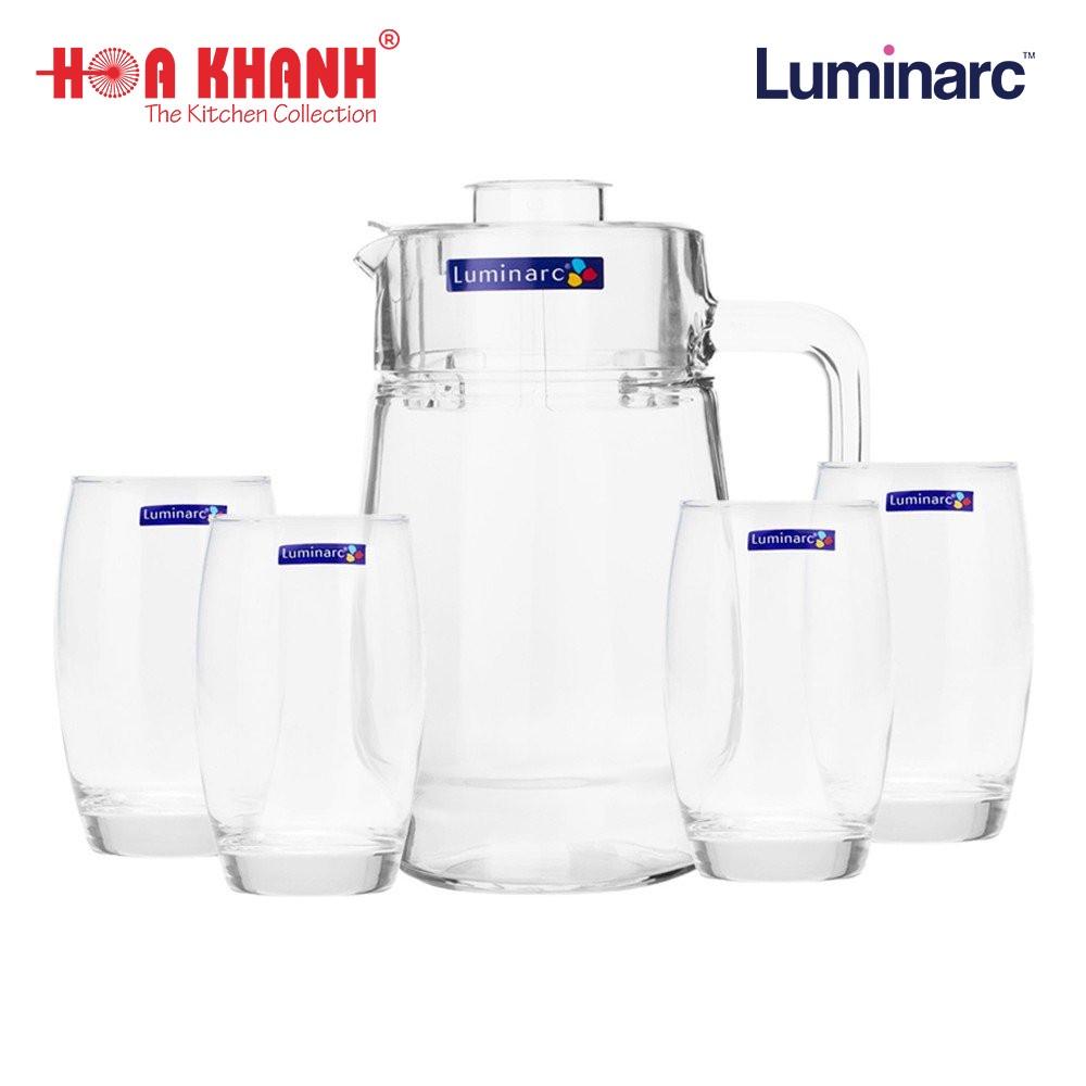 Bộ Bình Ly Thủy Tinh Luminarc Tivoli Salto 5 món - ST3505M