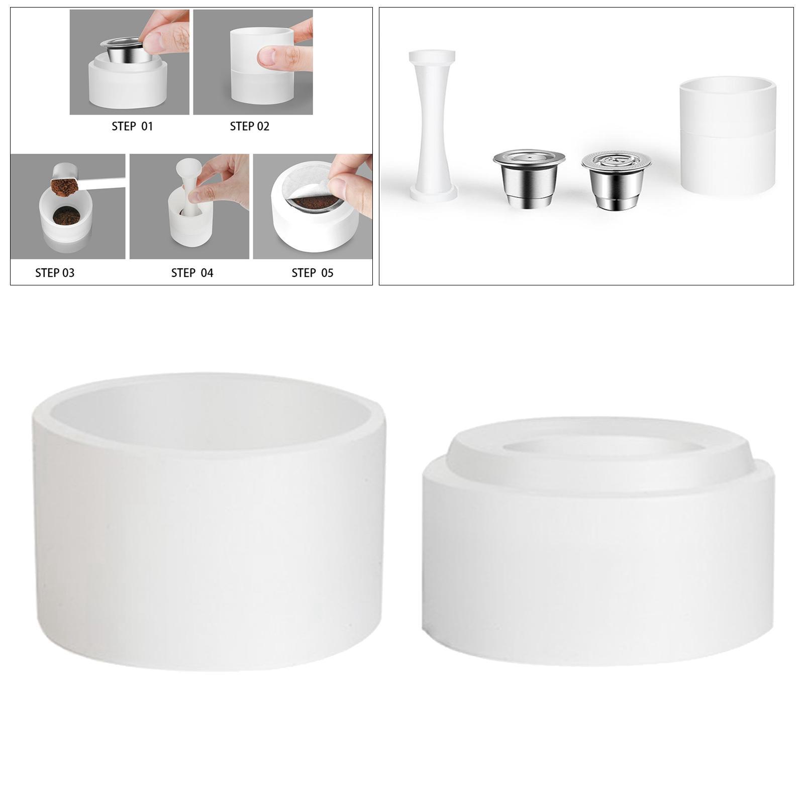 Coffee Tool Accs Coffee Filter Capsule Easy Operation Plastic Tamper