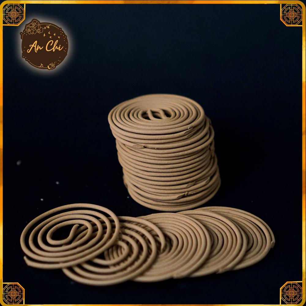 Nhang Trầm Hương Khoanh Cháy 4 Giờ Organic An Chi Mùi Thơm Tự Nhiên Không Hóa Chất Ít Khói
