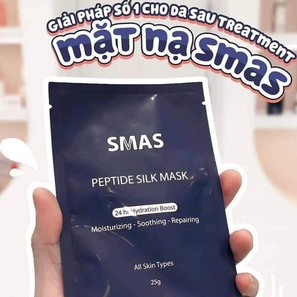 Mặt nạ phục hồi dưỡng ẩm Smas Peptide Silk Mask 25g