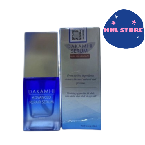 Serum Dakami II Dưỡng Trắng Da Mờ Thâm Nám Công Nghệ Hàn Quốc