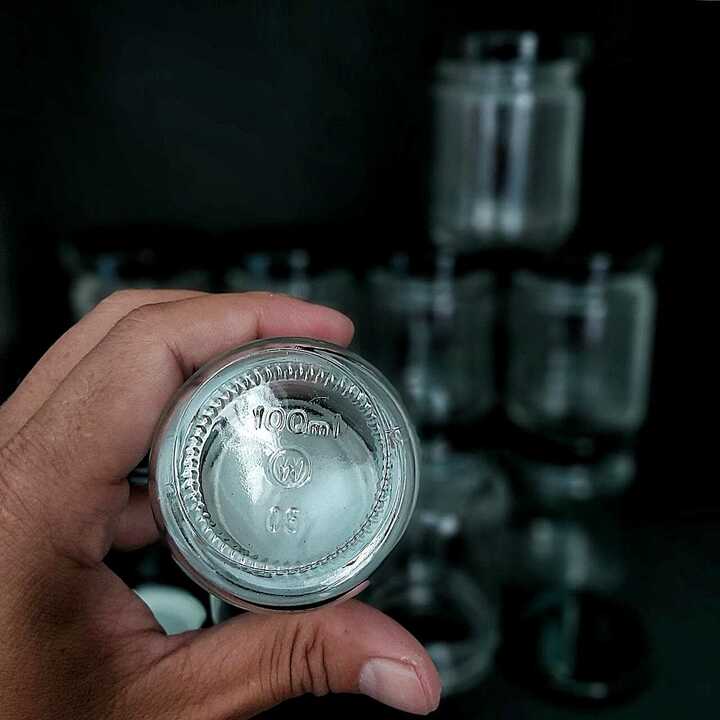 Hũ Chưng Yến Thủy Tinh 100ml mẫu Trụ Tròn - nắp thiếc đen - hũ đựng gia vị, sữa chua, tổ yến, mật ong, dầu dừa, sữa ong chúa, thực phẩm, mỹ phẩm