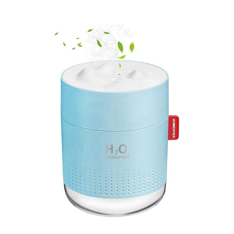 Phong Cách Mới Cá Nhân Để Bàn Thoáng Mát Sương Phun Sương Tạo Ẩm Không Khí 500Ml Sử Dụng Nguồn Điện USB Mini Di Động Thoáng Mát Sương Phun Sương Tạo Ẩm Không Khí Với Ban Đêm ánh Sáng