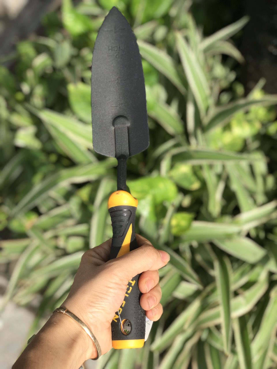 Bộ 4 dụng cụ quốc xẻng làm vườn chính hãng Tolsen tặng găng tay cao su kháng khuẩn