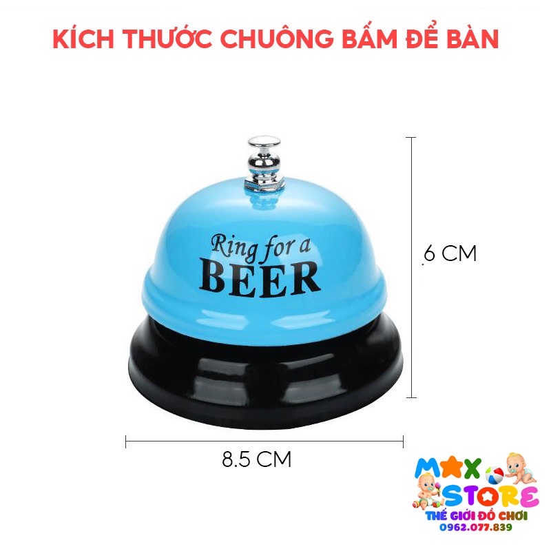 Chuông Bấm Để Bàn Đồ Dùng Phục Vụ Học Tập Và Các Hoạt Động Trò Chơi - Màu Ngẫu Nhiên