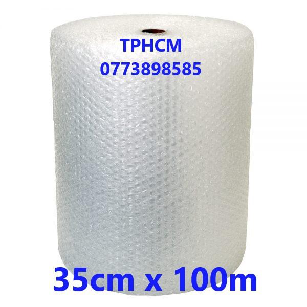 35cm x 100m Màng xốp hơi ,bong bóng khí gói hàng