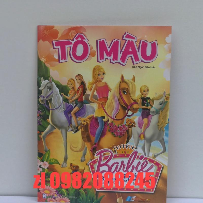 tập /vở tô màu BARBIE công chúa