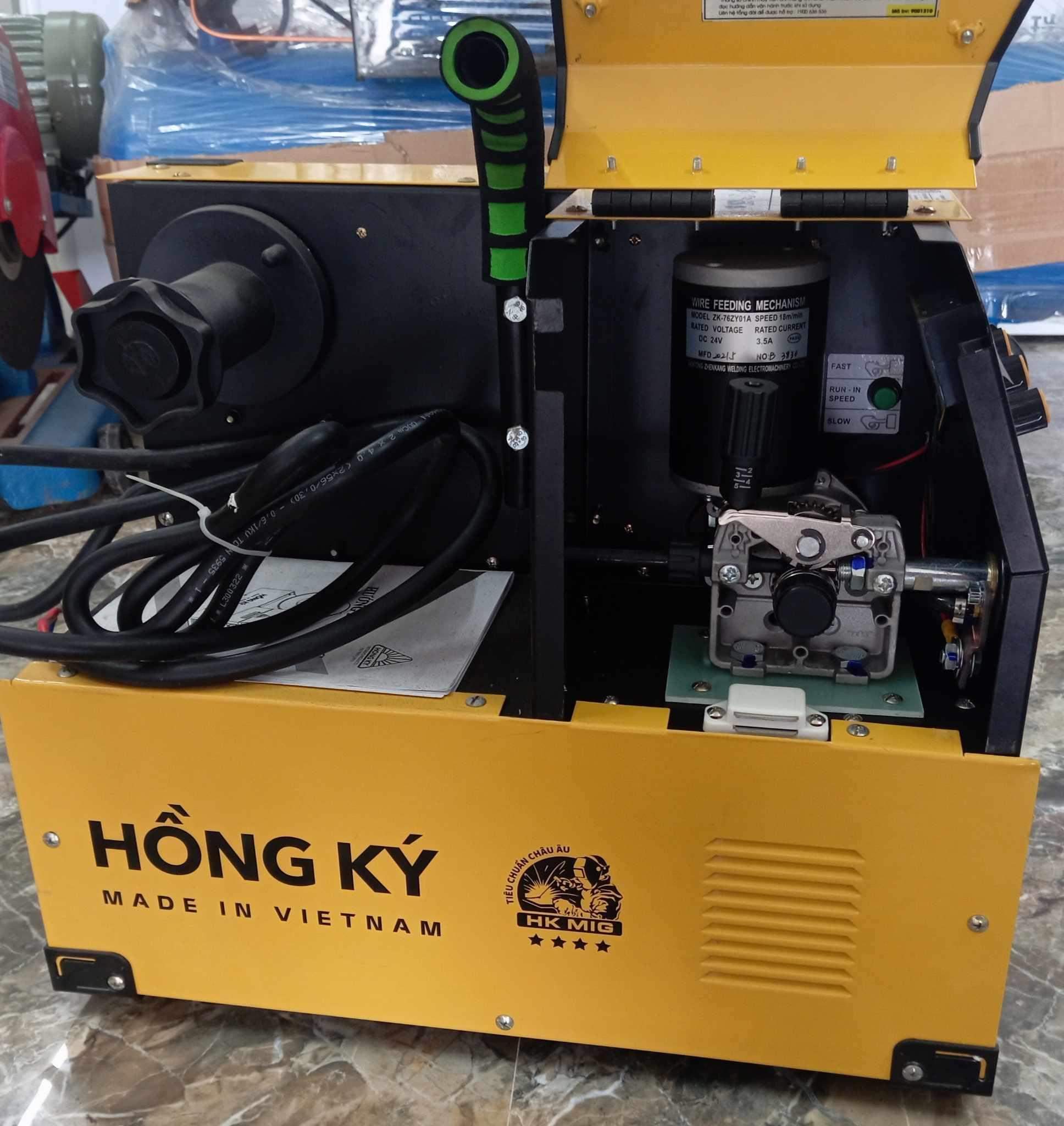 MÁY HÀN MIG INVERTER 250 AMPE 200V HỒNG KÝ HKMIG250-1 - HÀNG CHÍNH HÃNG