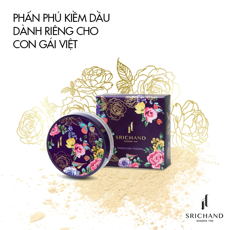 Phấn Phủ Kiềm Dầu Trong Suốt Srichand 4.5g