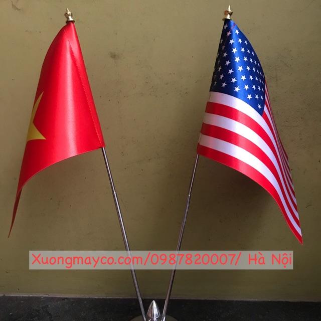 Cờ để bàn việt mỹ