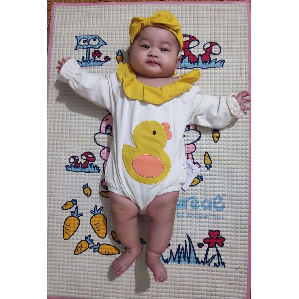 BabyGao Set bộ đồ bé gái siêu phẩm body kèm tuban cho gái cưng siêu đẹp