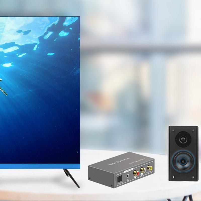 Đầu chuyển đổi âm thanh 192Khz DAC sang HDMI-Compatible ARC Coaxial Toslink L/R 3.5mm