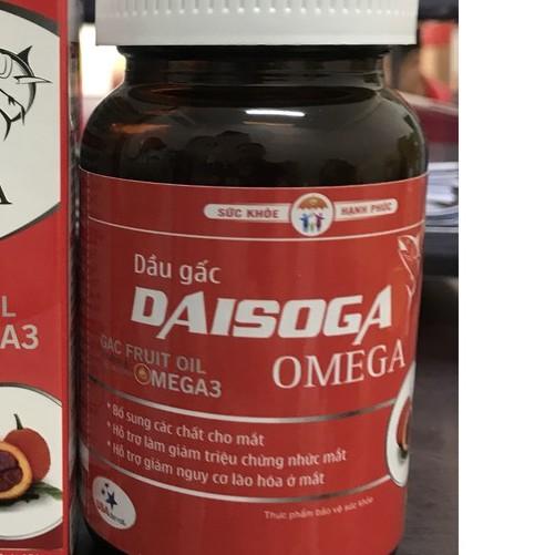 TPBVSK Viên dầu gấc Daisoga Omega Hộp 60 viên